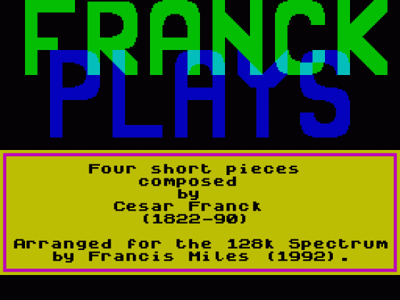 Franck Plays Screenshot