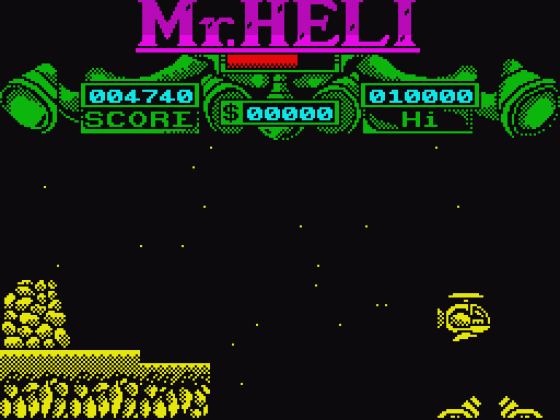 Mr. Heli 2014 MOD Screenshot 13 (Spectrum 128K)