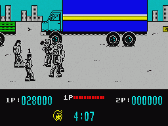 Target: Renegade 2015 Screenshot 12 (Spectrum 128K)