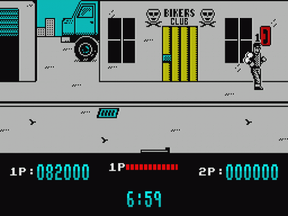 Target: Renegade 2015 Screenshot 22 (Spectrum 128K)