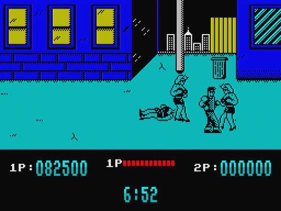 Target: Renegade 2015 Screenshot 24 (Spectrum 128K)