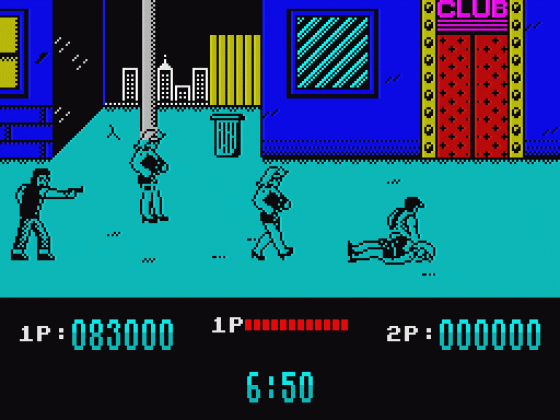 Target: Renegade 2015 Screenshot 25 (Spectrum 128K)