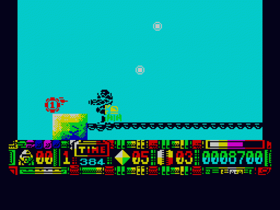 Turrican II: The Final Fight Screenshot 14 (Spectrum 128K/+2)