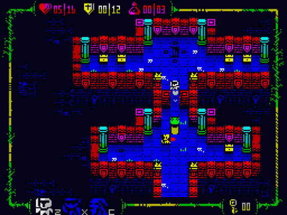 Tiny Dungeons Screenshot 27 (Spectrum 128K/+2/+3)