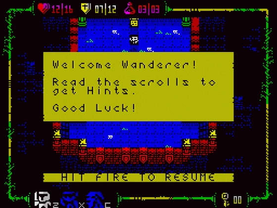 Tiny Dungeons Screenshot 39 (Spectrum 128K/+2/+3)