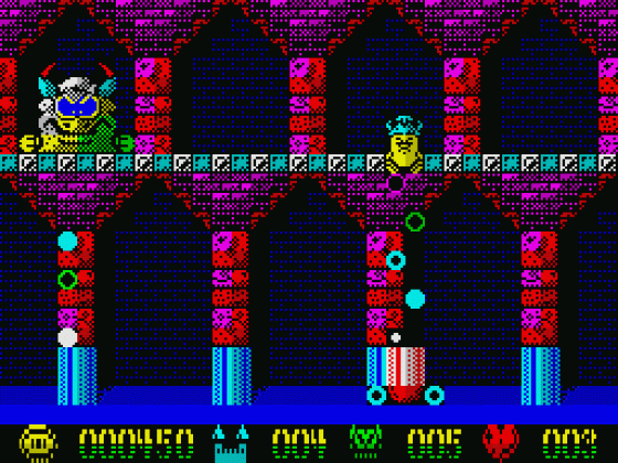 Gommy, Medieval Defender Screenshot 8 (Spectrum 128K)