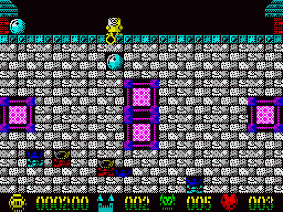 Gommy, Medieval Defender Screenshot 21 (Spectrum 128K)