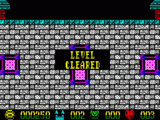 Gommy, Medieval Defender Screenshot 23 (Spectrum 128K)