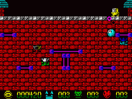 Gommy, Medieval Defender Screenshot 30 (Spectrum 128K)