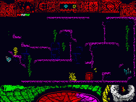 The Lost Treasures Of Tulum Screenshot 10 (Spectrum 128K/+2)