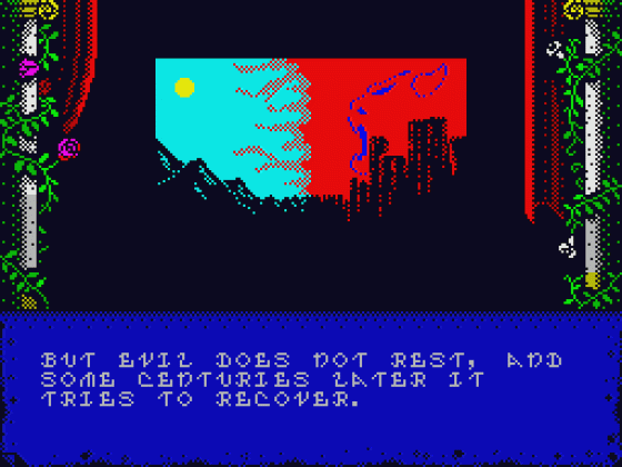 The Sword Of Ianna Screenshot 18 (Spectrum 128K)