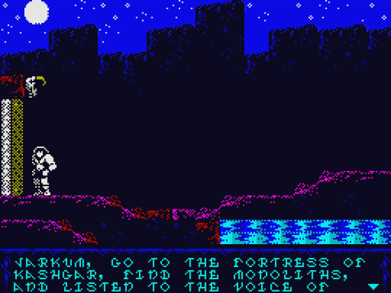 The Sword Of Ianna Screenshot 20 (Spectrum 128K)