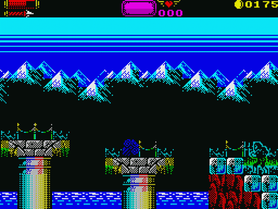 Castlevania: Spectral Interlude Screenshot 6 (Spectrum 128K)