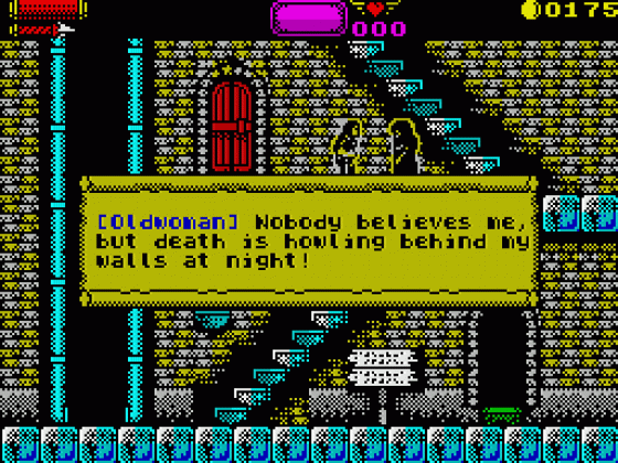 Castlevania: Spectral Interlude Screenshot 12 (Spectrum 128K)