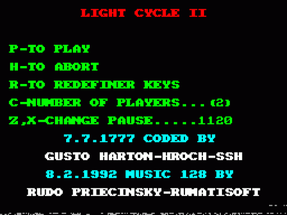 Light Cycle 2