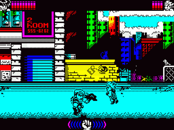 Mighty Final Fight Screenshot 6 (Spectrum 128K/+2/+3)