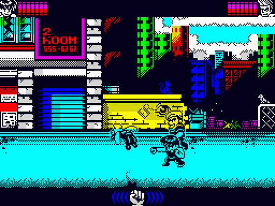 Mighty Final Fight Screenshot 10 (Spectrum 128K/+2/+3)