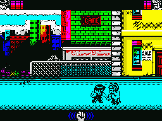 Mighty Final Fight Screenshot 42 (Spectrum 128K/+2/+3)