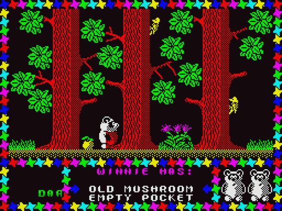 The Adventures Of Winnie The Pooh Screenshot 8 (Spectrum 128K)