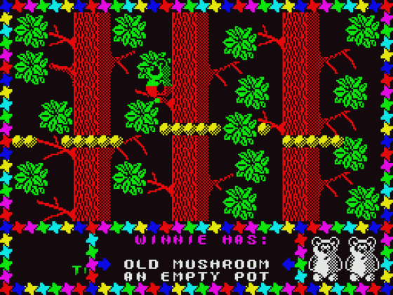 The Adventures Of Winnie The Pooh Screenshot 14 (Spectrum 128K)