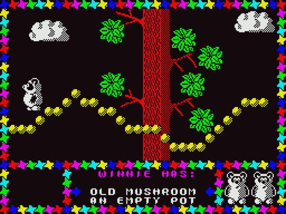 The Adventures Of Winnie The Pooh Screenshot 15 (Spectrum 128K)