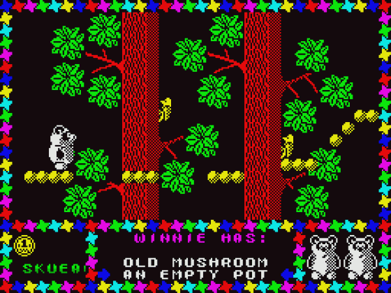 The Adventures Of Winnie The Pooh Screenshot 19 (Spectrum 128K)