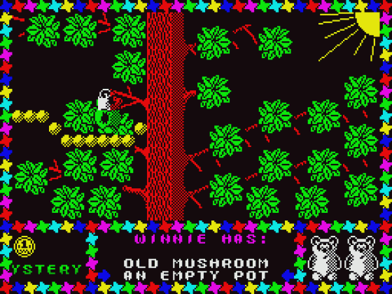 The Adventures Of Winnie The Pooh Screenshot 20 (Spectrum 128K)