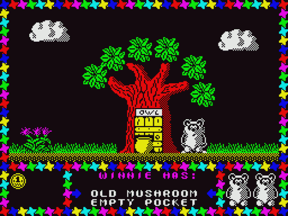 The Adventures Of Winnie The Pooh Screenshot 21 (Spectrum 128K)