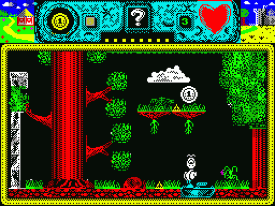 Smagly Screenshot 1 (Spectrum 128K)