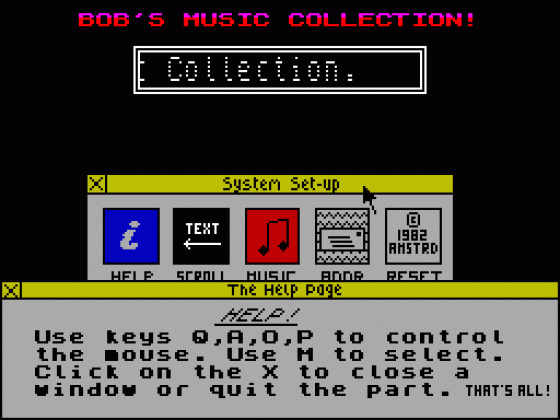 Bob's Music Collection