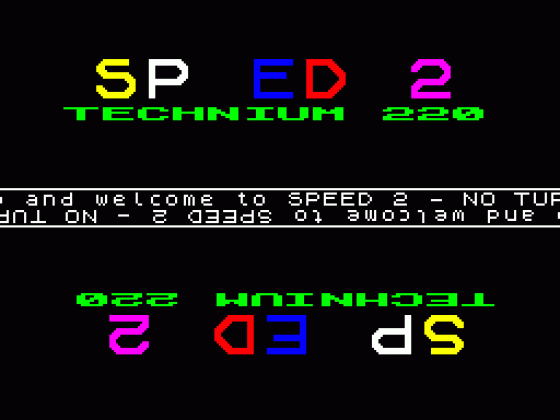 Speed 2 - No Turning Back