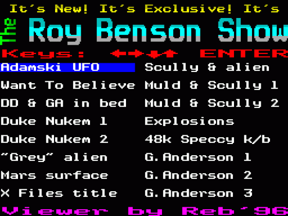 The Roy Benson Show Screenshot