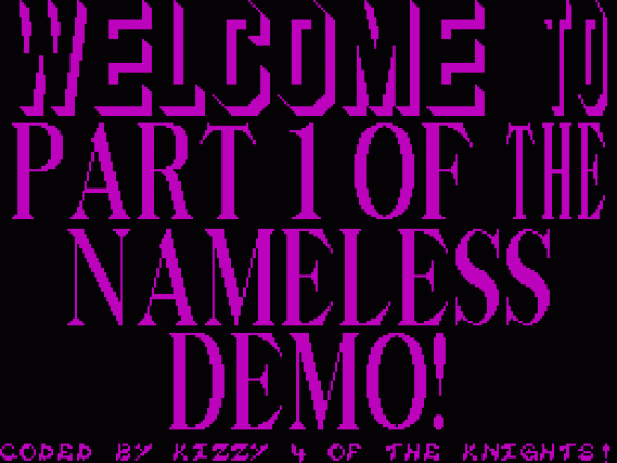 The Nameless Demo