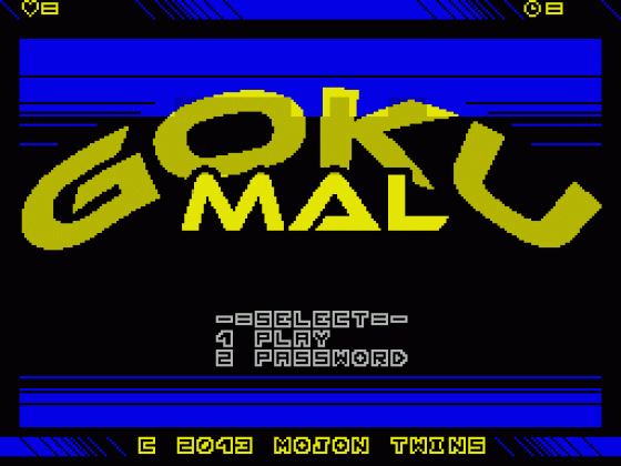 Goku Mal Screenshot 13 (Spectrum 128K)