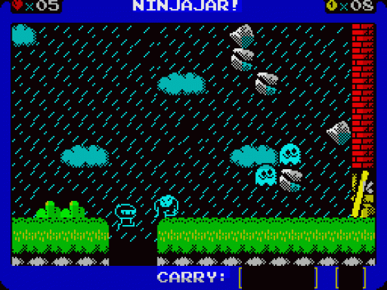 Ninjajar! Screenshot 7 (Spectrum 128K)