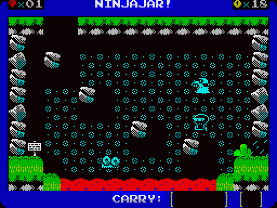 Ninjajar! Screenshot 11 (Spectrum 128K)