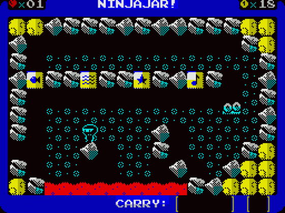 Ninjajar! Screenshot 13 (Spectrum 128K)