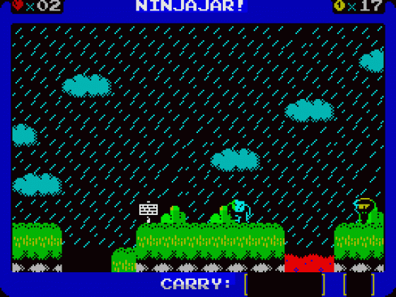 Ninjajar! Screenshot 16 (Spectrum 128K)