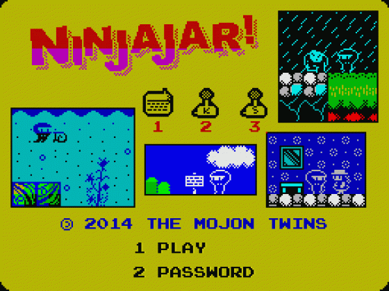 Ninjajar! Screenshot 20 (Spectrum 128K)