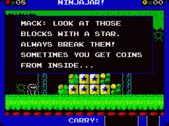 Ninjajar! Screenshot 32 (Spectrum 128K)