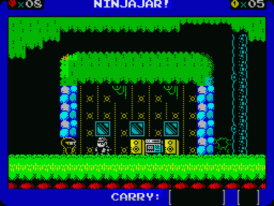 Ninjajar! Screenshot 36 (Spectrum 128K)