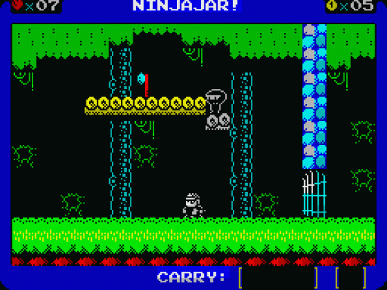 Ninjajar! Screenshot 40 (Spectrum 128K)