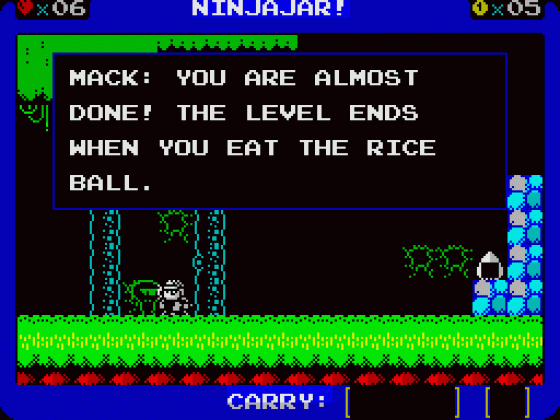 Ninjajar! Screenshot 45 (Spectrum 128K)