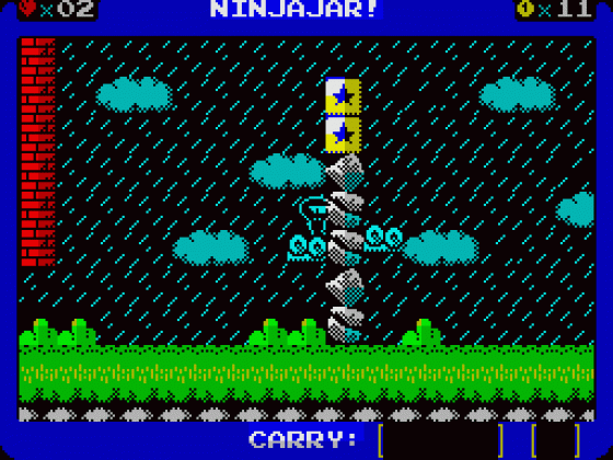 Ninjajar! Screenshot 58 (Spectrum 128K)