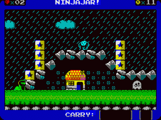 Ninjajar! Screenshot 60 (Spectrum 128K)