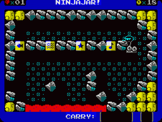 Ninjajar! Screenshot 70 (Spectrum 128K)