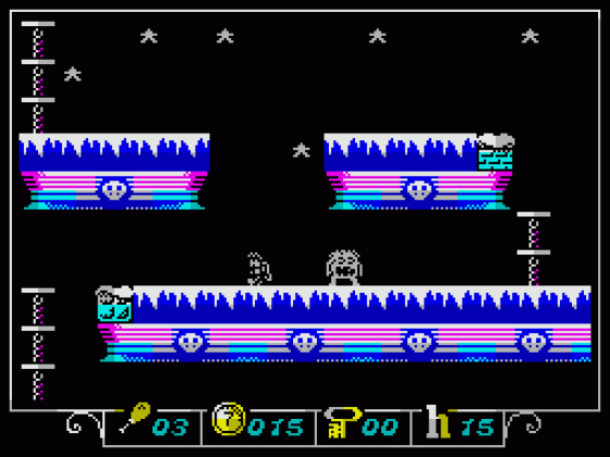 Sir Ababol 2: The Ice Palace Screenshot 5 (Spectrum 128K)