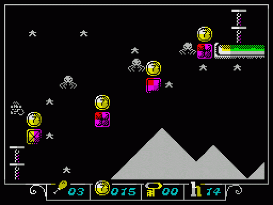 Sir Ababol 2: The Ice Palace Screenshot 6 (Spectrum 128K)