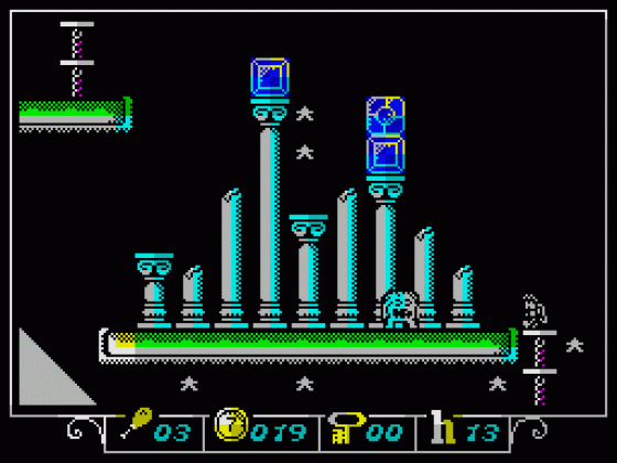 Sir Ababol 2: The Ice Palace Screenshot 7 (Spectrum 128K)