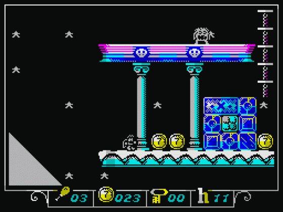 Sir Ababol 2: The Ice Palace Screenshot 9 (Spectrum 128K)